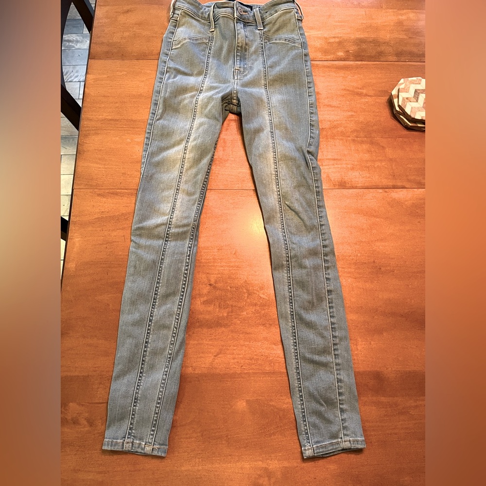Hollister front seam retro jeans